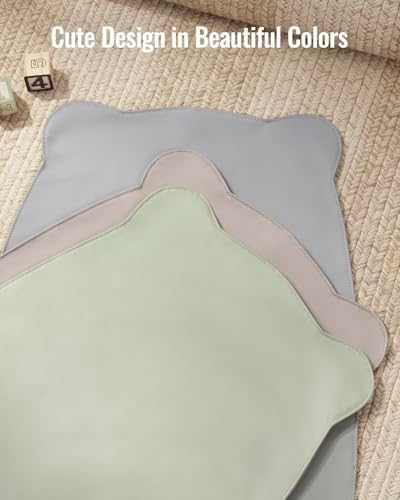 Blissful Diary lightweight diaper bag essential folded and tucked into a backpack pocket.