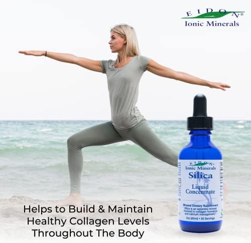 Vegan silica mineral concentrate for hair skin and nails