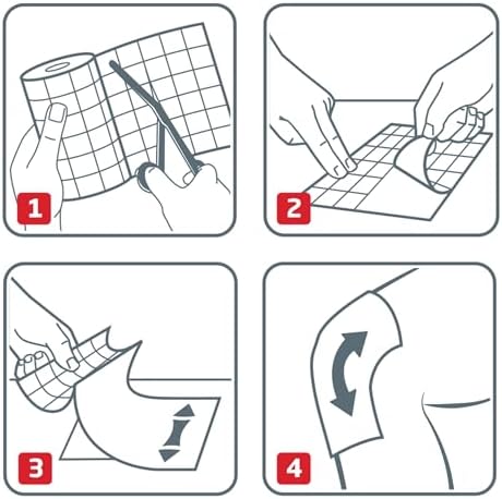 Authentic imported Hypafix adhesive tape for sensitive skin dressing protection