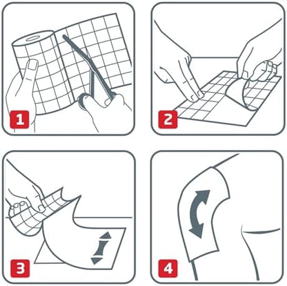 Authentic imported Hypafix adhesive tape for sensitive skin dressing protection