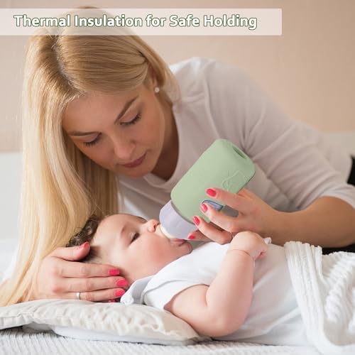 KingKam protective sleeve installed on 4 ounce glass bottle