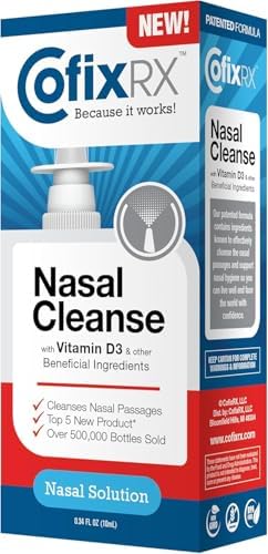 CofixRx nasal spray 3 pack set for daily nasal hygiene