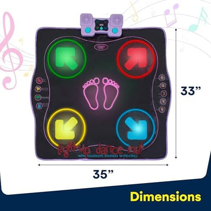 Kidzlane dance mat Bluetooth control panel and volume dial