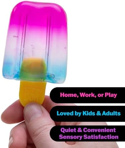 Thermoplastic rubber slow rise squishy toy with soft touch stick