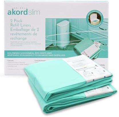 Janibell Akord Slim refill system installation instructions graphic