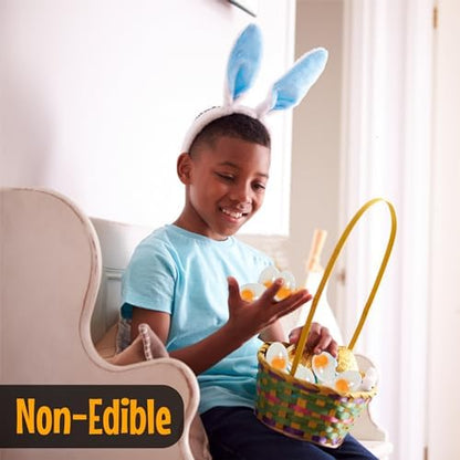 Authentic Fun Express slime filled easter basket stuffers showcasing non sticky texture