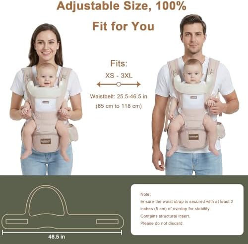 Newborn in ergonomic cradle position inside Luollabytel carrier