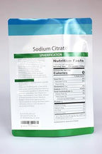 Leimengchef sodium citrate powder texture close up