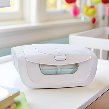 Top view of Munchkin Mist Wipe Warmer dispensing slot
