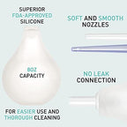 Hygienic TopQuaFocus 224ml enema bulb for constipation relief