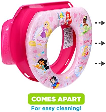 Lightweight pink toddler step stool placed next to a wash basin for easy handwashing