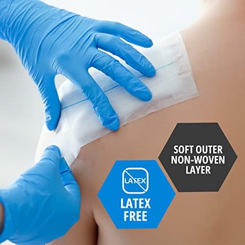 Individually wrapped medical grade extra absorbent abdominal pads for post operative wound care.