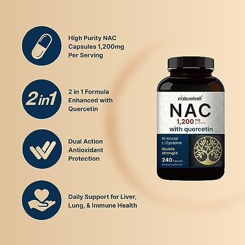 NatureBell antioxidant formula supplement facts label