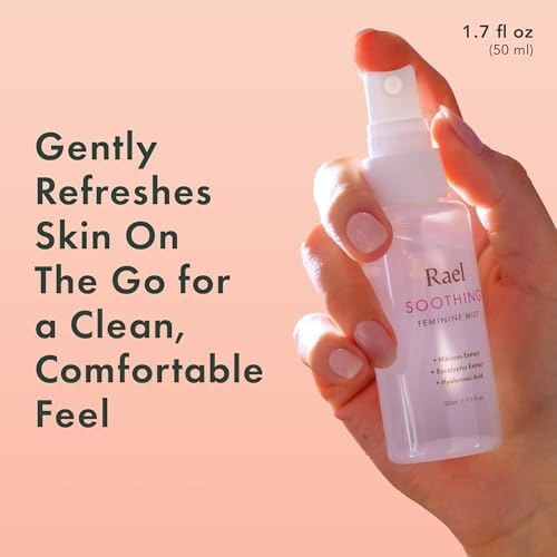 Rael travel sized feminine spray pack of two for on the go odor relief.