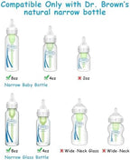 ROPOSY weighted straw replacement parts detached to illustrate easy cleaning process