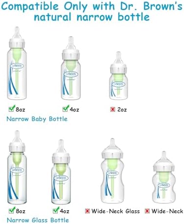 ROPOSY weighted straw replacement parts detached to illustrate easy cleaning process