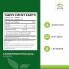 Terry Naturally Omega-7 Dry Eye Relief 60 softgels supplement facts label