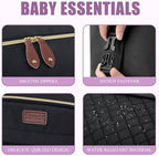 Tuwubi multifunctional baby bag interior compartment view