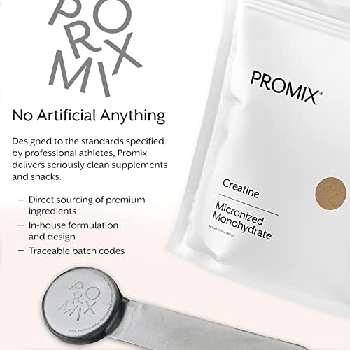 ProMix creatine monohydrate supplement box nutrition details