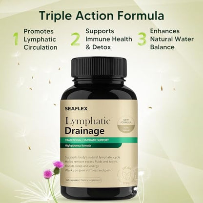 Authentic USA imported Seaflex lymphatic support supplement