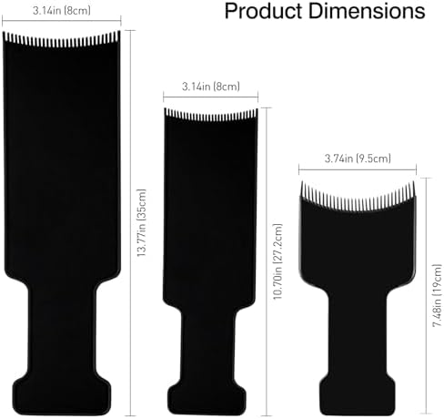 Professional hair highlighting tools from Mozeat Lens on a white background