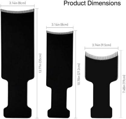 Professional hair highlighting tools from Mozeat Lens on a white background