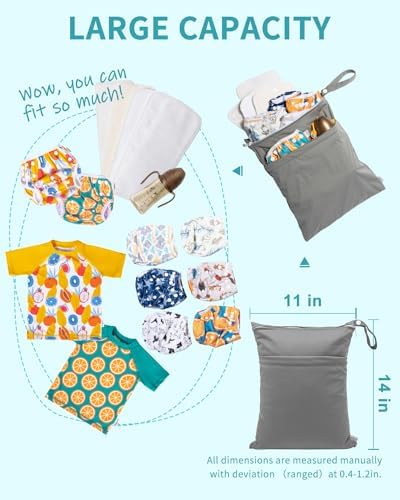 Babygoal reusable bag hanging on a stroller handle