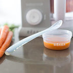 Béaba imported original baby feeding spoon set lifestyle presentation