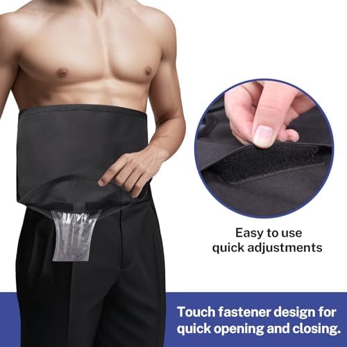 Adjustable fasteners on XAOMING colostomy belt