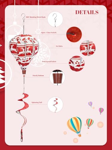 Detailed view of snowman graphic on nylon wind spinner surface