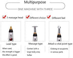 Portable beauty and wellness tool showing the dome head for facial care