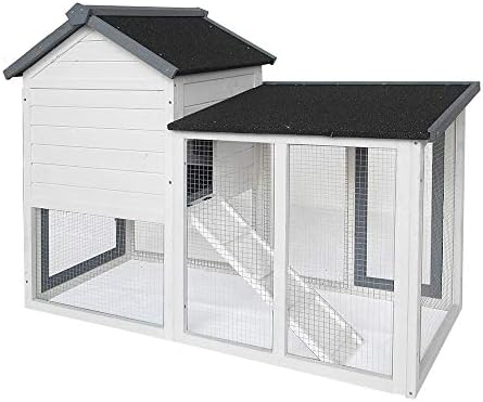 BIRASIL wooden pet enclosure viewed from an angled perspective