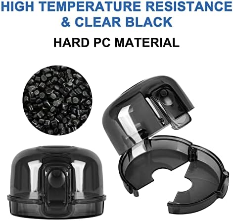 Close up of Grenfu heat resistant stove knob safety cover