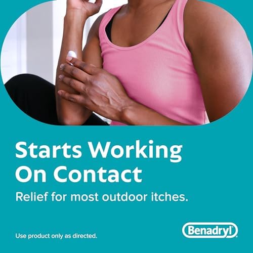 Benadryl skin protectant with zinc acetate for drying poison ivy rashes.