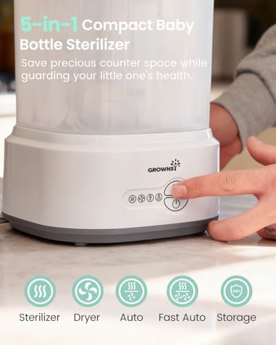 Grownsy sterilizer control panel and digital display