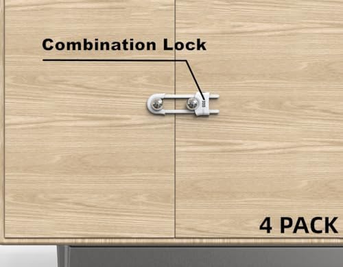 Close up of Honesecur cabinet lock 3-digit combination dial