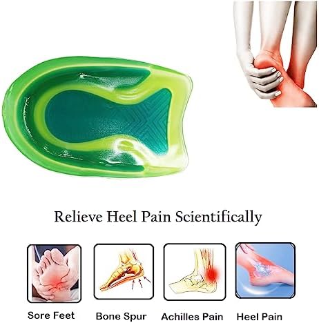 Lulufa orthopedic heel cushions for plantar fasciitis relief in kids