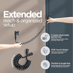 Aqua Earth bidet sprayer demonstrating jet and soft spray modes