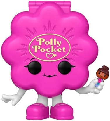Funko Pop Polly Pocket Flower Shell vinyl figure standing outside its box