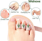 Close up of the metatarsal cushion on the Welnove hammer toe straightener.
