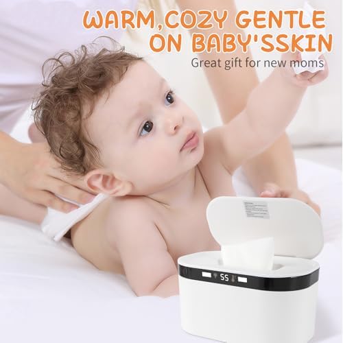 Top-down heating plate detail of Tyj wipe warmer