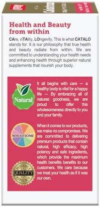 CATALO bovine colostrum extract dietary supplement box layout