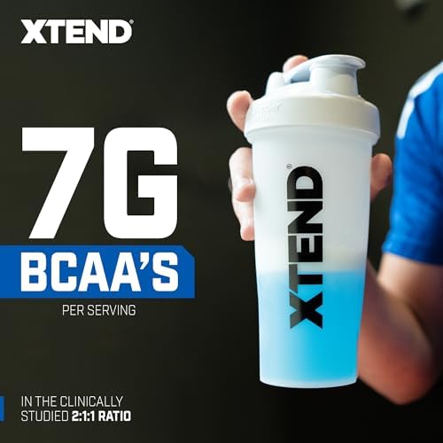 Scivation Xtend Sport Bcaa powder texture and color view