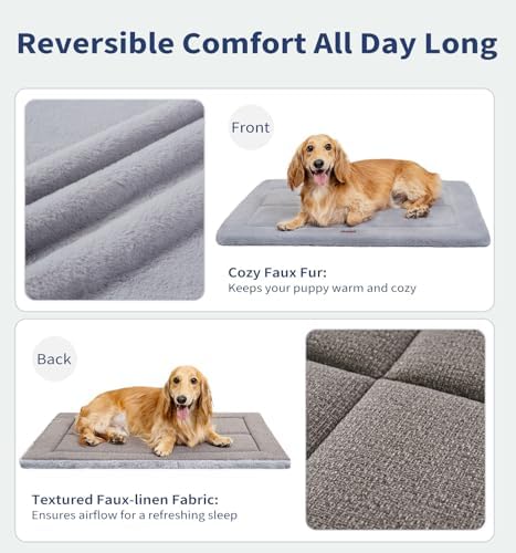 Close up view of the anti slip bottom texture on the Made4Pets pet bed