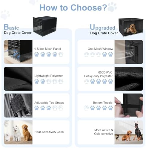 Explore Land twenty four inch dog kennel cover velcro adjustments