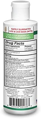 Stop Bugging Me 2-in-1 lice treatment bottle packaging