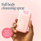 Luna Daily Everywhere Spray-To-Wipe travel size bottle for women.