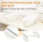 Aonolovo u-shaped nail pillow showing non-slip base pads