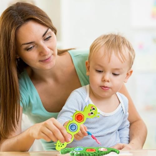 Educational sensory toys set for fine motor skills development