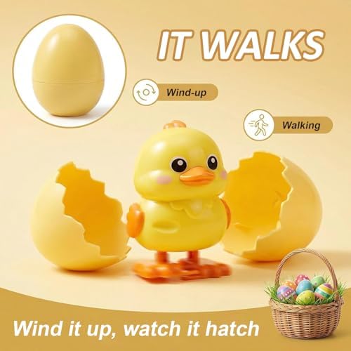 Generic Wind-Up Surprise Eggs Dinosaur close up of the mechanical clockwork winding key